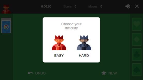 Screenshot Google Solitaire