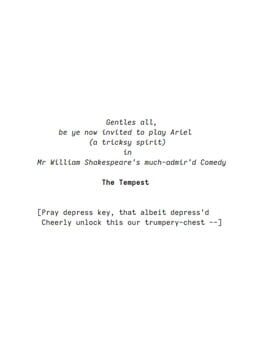 Cover The Tempest