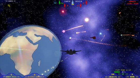 Screenshot Asteroid Defender!