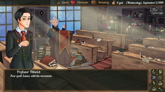 Screenshot Wands and Witches