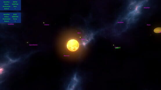 Screenshot Orbital Traffic Controller