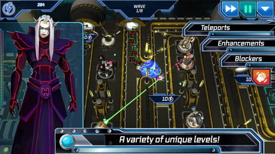 Screenshot Module TD. Sci Fi Tower Defense