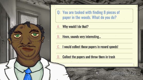 Screenshot Dr. Carlos' Personality Exam