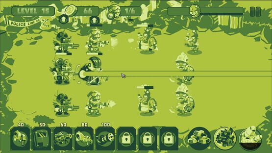 Screenshot Soldiers vs. Zombies: Tower Defense