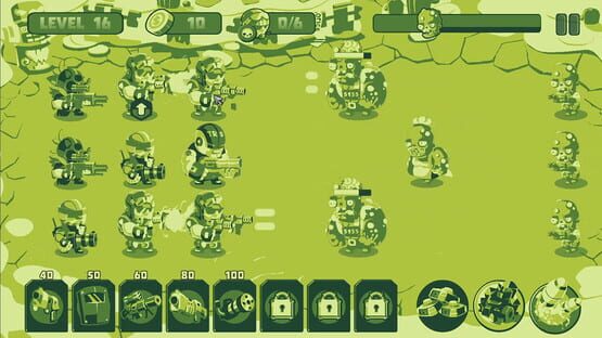 Screenshot Soldiers vs. Zombies: Tower Defense