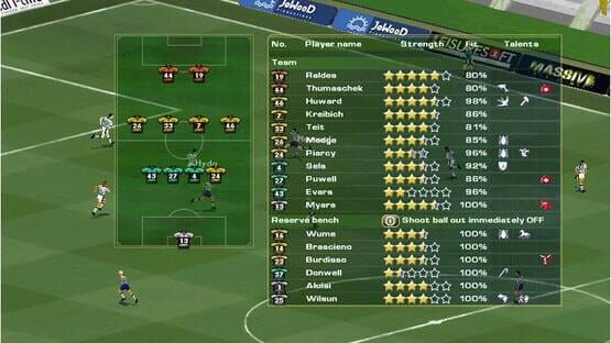 Screenshot Soccer Manager