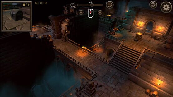 Screenshot Hidden Dungeon Top-Down 3D
