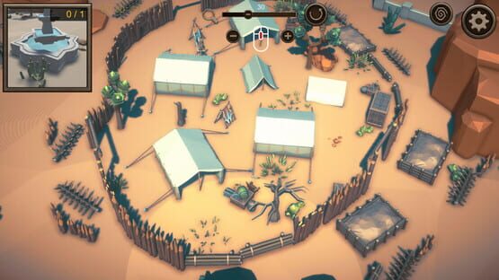 Screenshot Hidden Western Top-Down 3D