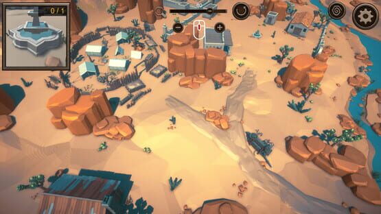Screenshot Hidden Western Top-Down 3D