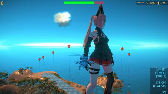 Screenshot Save Giant Girl from Monsters