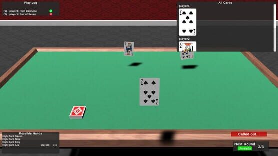 Screenshot Poker Hands Bullshit