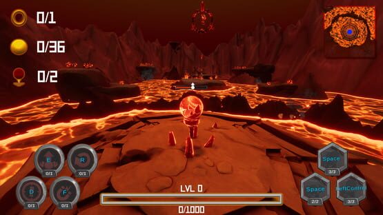 Screenshot Lava Golf