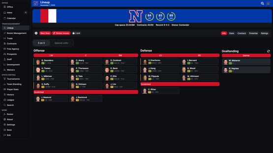 Screenshot Hockey Legacy Manager 26