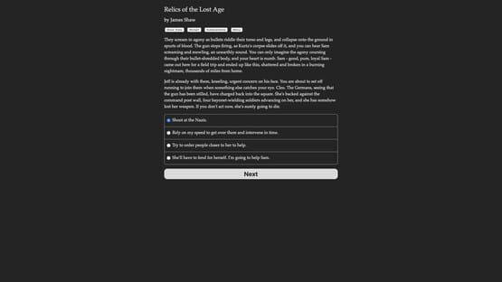 Screenshot Relics of the Lost Age