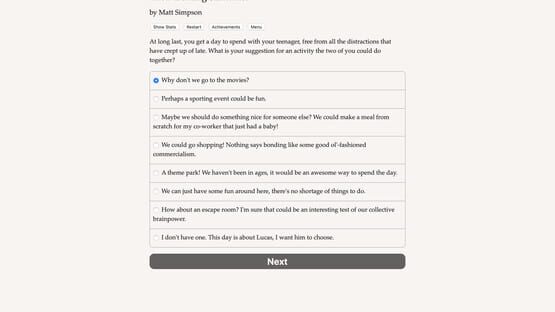 Screenshot The Parenting Simulator