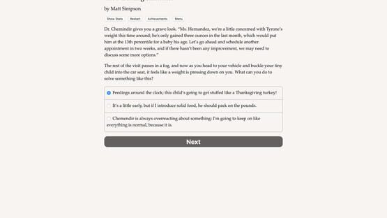 Screenshot The Parenting Simulator