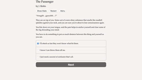 Screenshot The Passenger