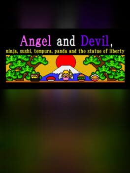 Cover Angel and Devil, Ninja, Sushi, Tempura, Panda and the Statue of Liberty