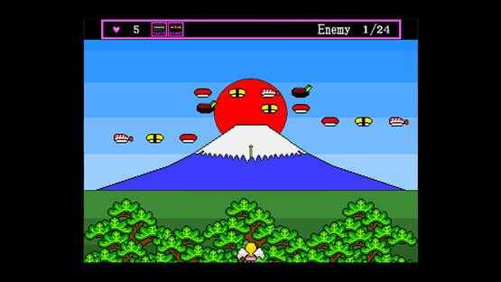 Screenshot Angel and Devil, Ninja, Sushi, Tempura, Panda and the Statue of Liberty