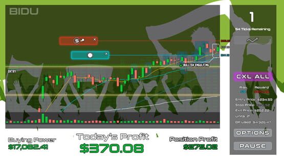 Screenshot Hyperbolic Arcade Trading