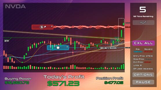 Screenshot Hyperbolic Arcade Trading