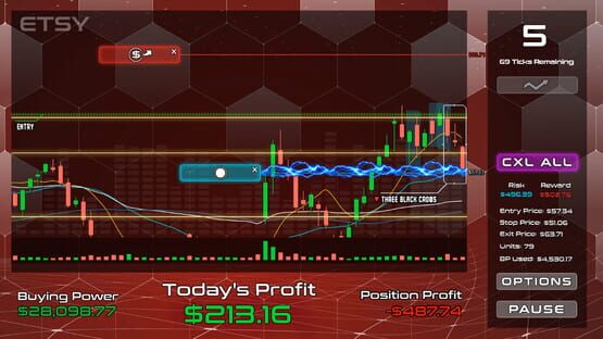 Screenshot Hyperbolic Arcade Trading