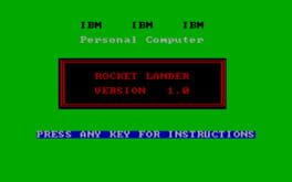 Cover Rocket Lander