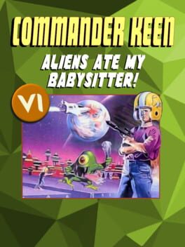 Cover Commander Keen in Aliens Ate My Baby Sitter!