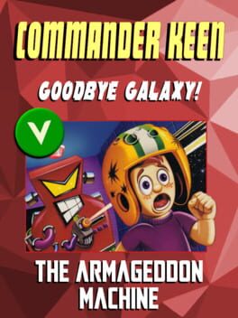 Cover Commander Keen in Goodbye, Galaxy!: The Armageddon Machine