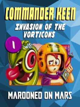 Cover Commander Keen in Invasion of the Vorticons: Marooned on Mars