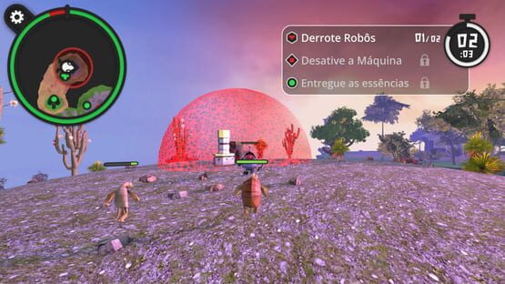 Screenshot PoN!: The Armadillo Island