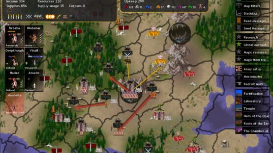 Screenshot Dominions 4: Thrones of Ascension