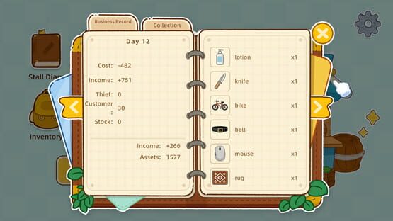 Screenshot Stall Tycoon
