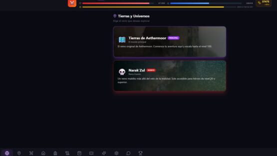 Screenshot Los Reinos de Aethermoor
