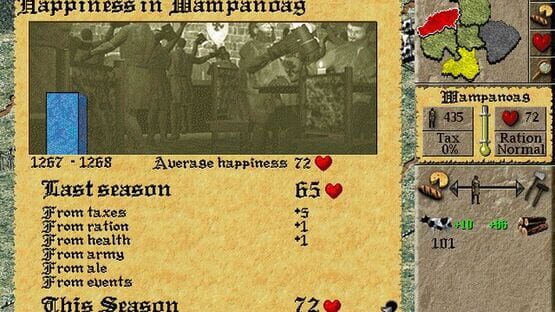 Screenshot Lords of the Realm II
