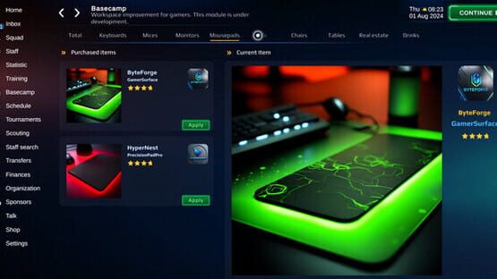 Screenshot Esports Manager 2026
