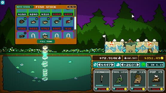Screenshot Pocket Idler: Fishing Pond