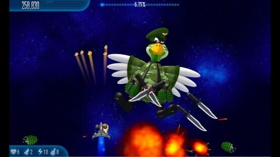 Screenshot Chicken Invaders 5: Cluck of the Dark Side