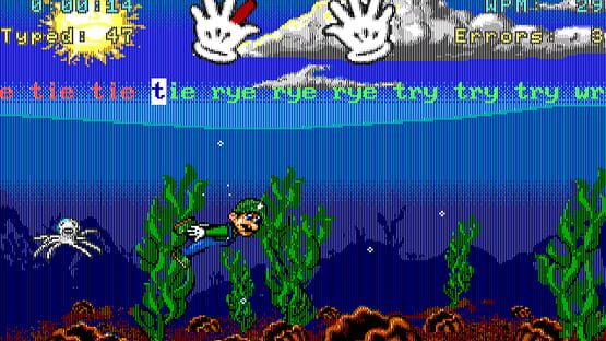 Screenshot Mario Teaches Typing