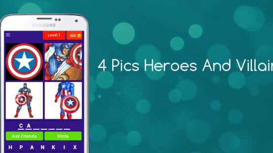Screenshot 4 Pics Heroes and Villains