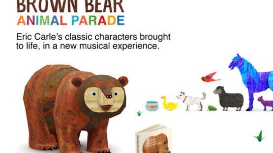 Screenshot Eric Carle's Brown Bear Animal Parade