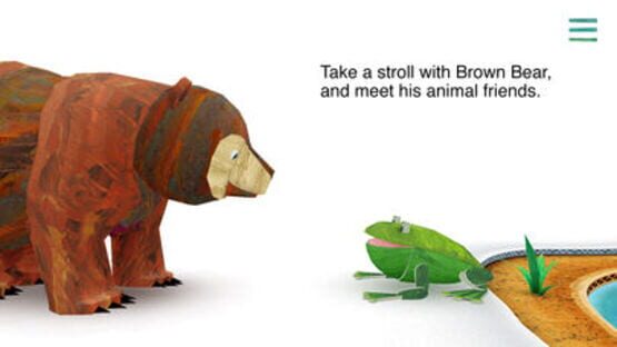 Screenshot Eric Carle's Brown Bear Animal Parade