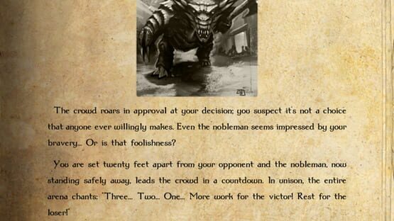 Screenshot Gamebook Adventures 3: Slaves of Rema