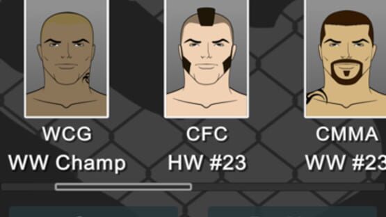 Screenshot MMA Manager