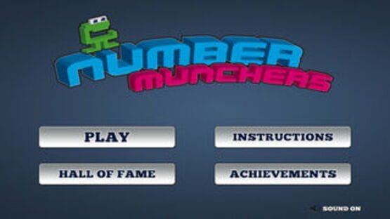 Screenshot Number Munchers