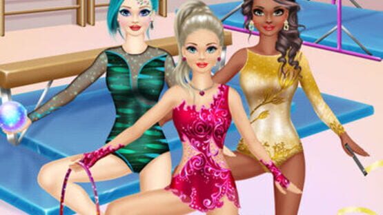 Screenshot Gymnastics Salon - Makeup & Dressup Girls Game