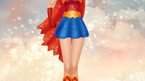 Screenshot Superhero Girl Salon: Kids Makeup and Dressup Game