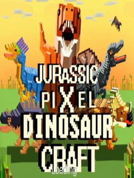 Cover Jurassic Pixel Dinosaur Craft
