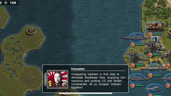Screenshot Glory of Generals: Pacific War