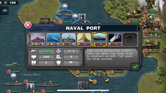 Screenshot Glory of Generals: Pacific War